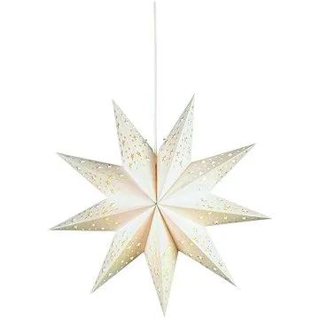 Markslöjd 700319 - Vánoční dekorace SOLVALLA 1xE14/25W/230V bílá 45 cm (113949)