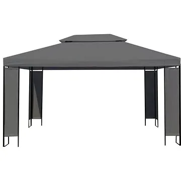 Party stan 300 x 400 cm antracitový (44754)