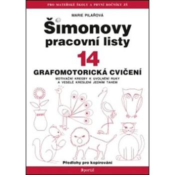 Šimonovy pracovní listy 14: Grafomotorická cvičení (978-80-262-1084-9)