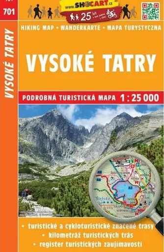 SC 701 Vysoké Tatry 1:25 000