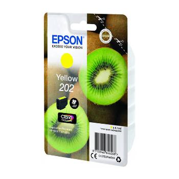 Epson 202 T02F44010 žlutá (yellow) originální cartridge