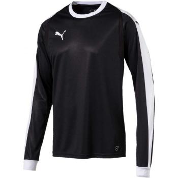 Puma LIGA JERSEY LONG SLEEVE TEE Pánské triko, černá, velikost