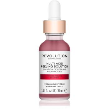 Revolution Skincare Multi Acid Peeling Solution hloubkově čisticí peeling s AHA kyselinami 30 ml