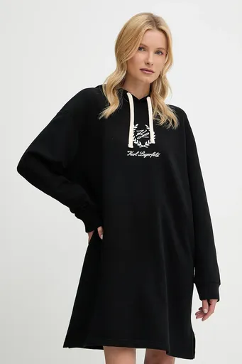 Bavlněné šaty Karl Lagerfeld HOTEL KARL