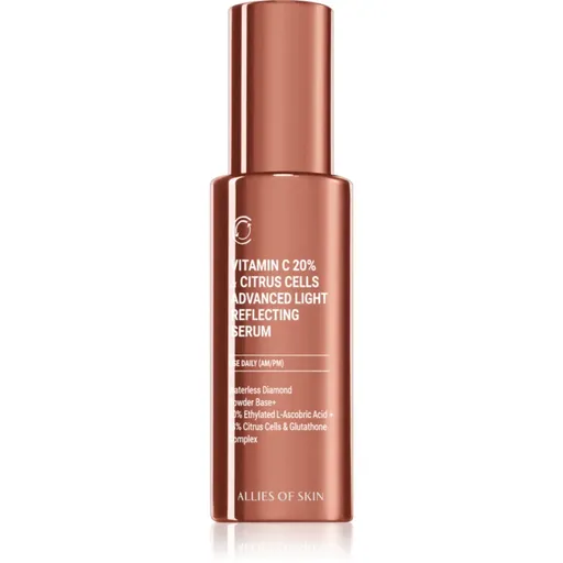 Allies of Skin Vitamin C 20% & Citrus Cells Advanced Firm & Glow Serum rozjasňující pleťové sérum s vitaminem C 30 ml