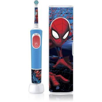 Oral B PRO Kids 3+ Spiderman elektrický zubní kartáček s pouzdrem pro děti 1 ks