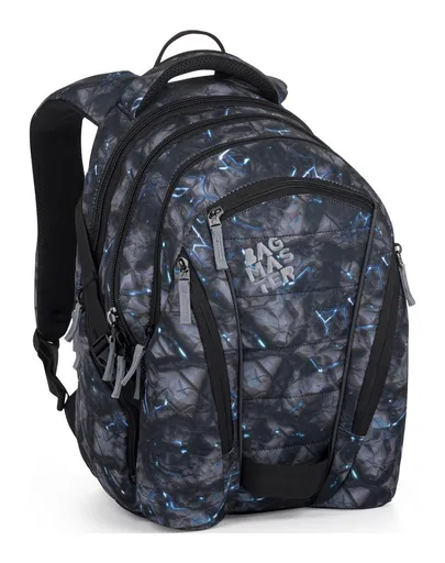 Školní batoh Bagmaster Bag 24 A Grey/Blue