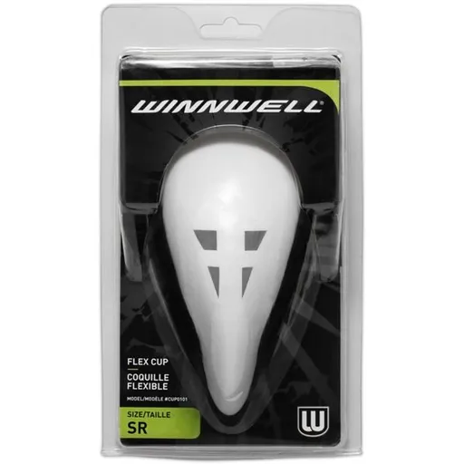 WINNWELL NÁHRADNÍ SUSPENZOR FLEX CUP Juniorský hokejový suspenzor, bílá, velikost