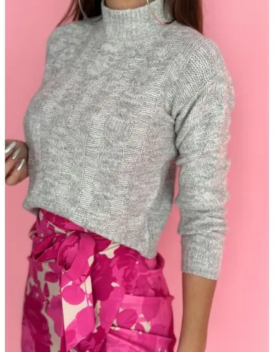 Dámský svetr ELR022 - béžový