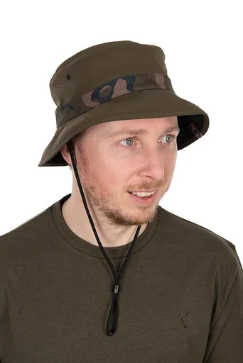 Fox Klobouk Khaki / Camo boonie hat,Fox Klobouk Khaki / Camo boonie hat