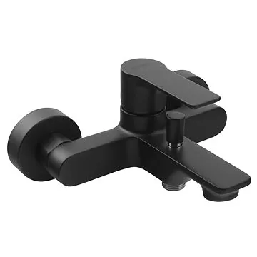 SAPHO PAX nástěnná vanová baterie, černá mat XA10/15 (XA10/15)