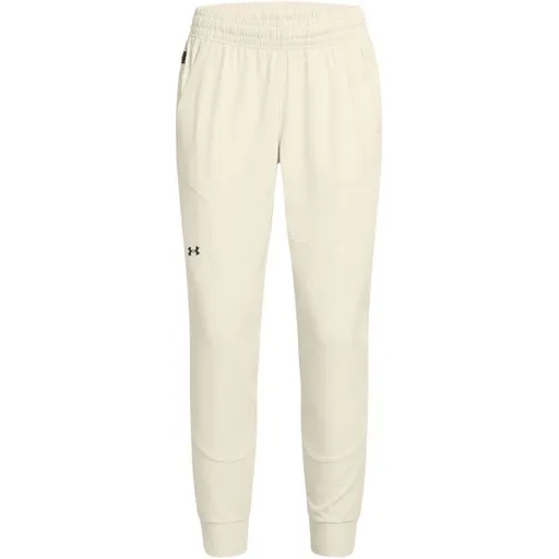 Under Armour UNSTOPPABLE Dámské kalhoty, béžová, velikost L