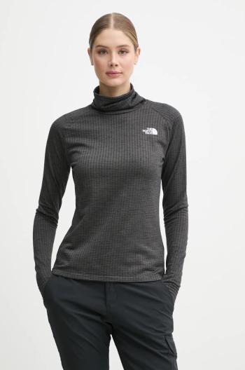 Sportovní mikina The North Face Flex Warm Funnel šedá barva, NF0A894N5S51