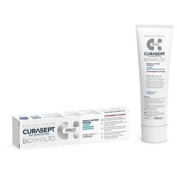 CURASEPT Biosmalto Mousse Caries Abraze&Eroze pěna Jahoda 50 ml (8056746071240)