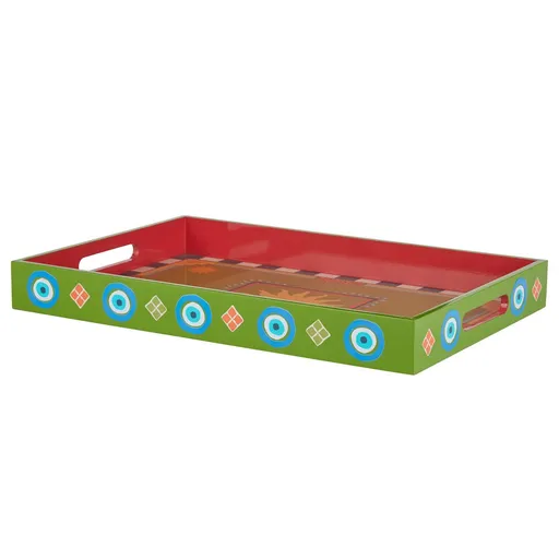 NAZAR Podnos 45 x 30 cm - zelená