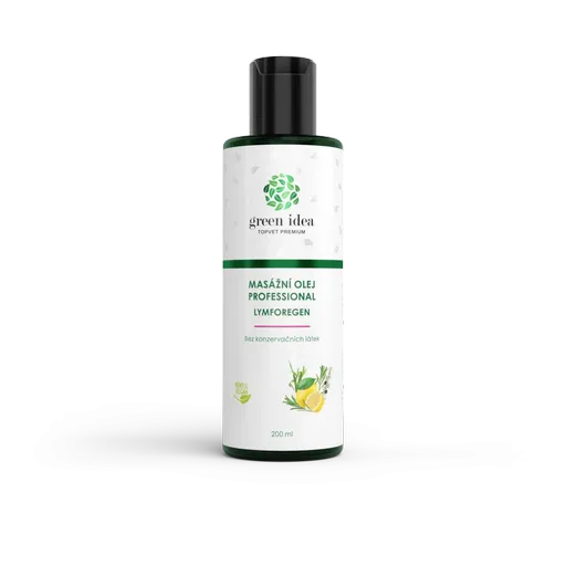Lymforegen - masážní olej 200 ml - Green idea