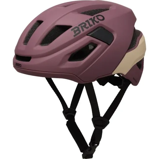 Briko AREO PLUS Helma na kolo, červená, velikost (54 - 58)