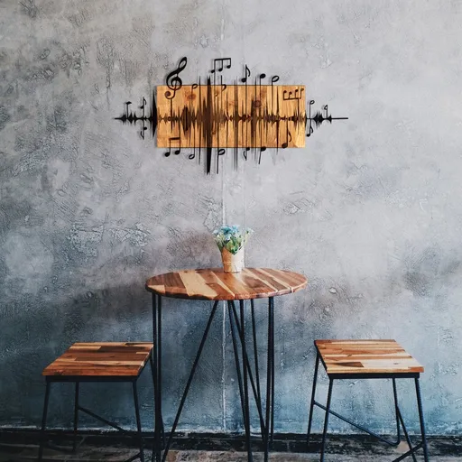 Dekorativní dřevěný doplněk na zeď Efsa