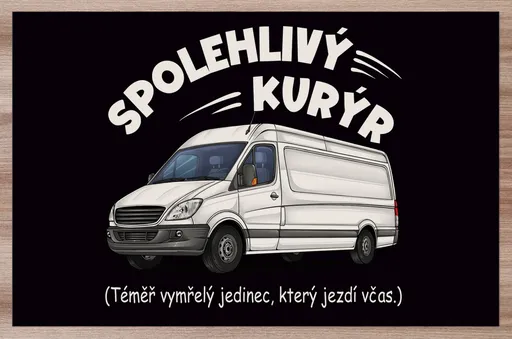 Prostírání Spolehlivý kurýr