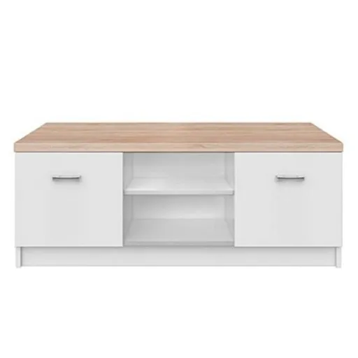 Televizní stolek TOPTY 2D typ 15, bílá