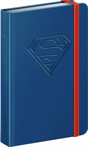 Notes Superman - Logo, linkovaný, 11 × 16 cm