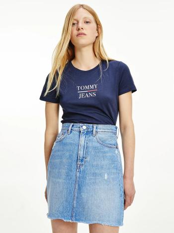 Tommy Jeans dámské tmavě modré tričko