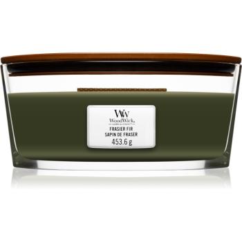 Woodwick Frasier Fir vonná svíčka s dřevěným knotem (hearthwick) 453.6 g