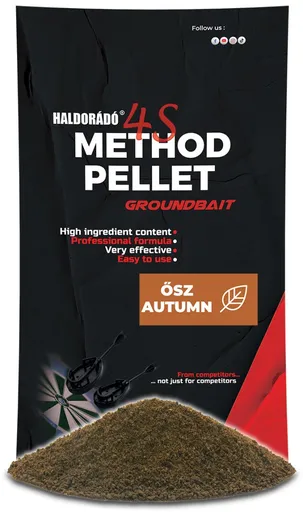 Haldorádó krmítková směs 4s method pellet groundbait 400 g - podzim