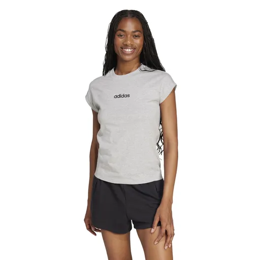 adidas Essentials Linear Cotton T-Shirt L