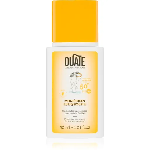 OUATE My 1,2,3 Sunscreen SPF 50+ for Face ochranný krém na opalování na obličej SPF 50+ 3y+ 30 ml