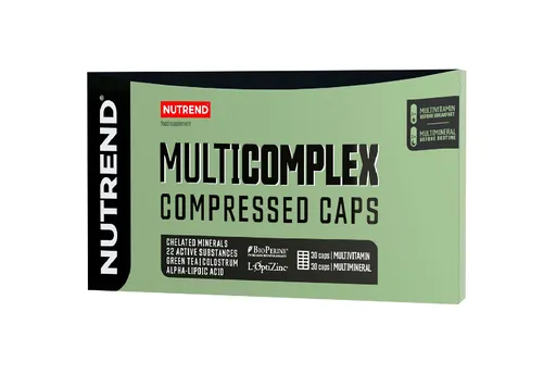 Nutrend Multicomplex Compressed Caps bez příchuti 60 kapslí