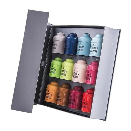 Sada čajů TEA CALENDAR BLUE 465 g, A.C. Perch's Thehandel