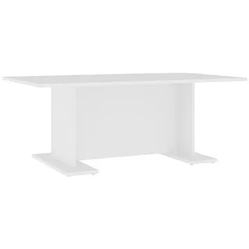 SHUMEE Konferenční stolek bílý 103,5 × 60 × 40 cm dřevotříska, 806840 (806840)