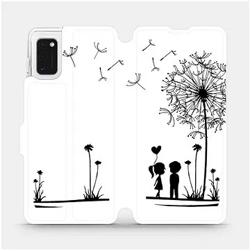 Flipové pouzdro na mobil Samsung Galaxy A41 - MH16P Dvojice s pampeliškou (5903516174263)