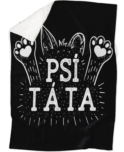 Deka Psí táta – tlapky (Podšití beránkem: ANO)