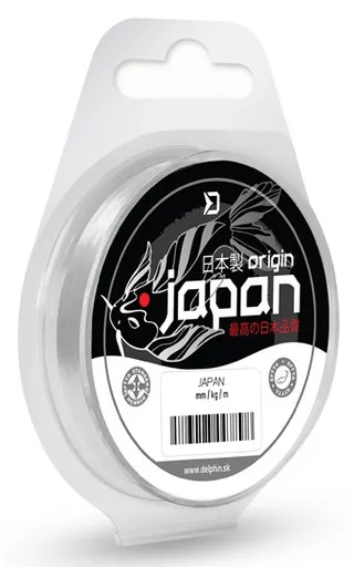 Delphin vlasec japan origin ultra čirá - průměr 0,165 mm / nosnost 2,33 kg /návin 50 m