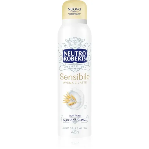 Neutro Roberts Avena e Latte deodorant ve spreji s 48hodinovým účinkem 150 ml