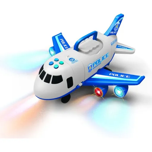 Alltoys Policejní letadlo s otevíracím nákladním prostorem (292)