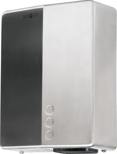 SAPHO BIGFLOW EVO bezdotykový elektrický osoušeč rukou 220-240V, 2050W, 218x284x102, nerez mat 01481.S