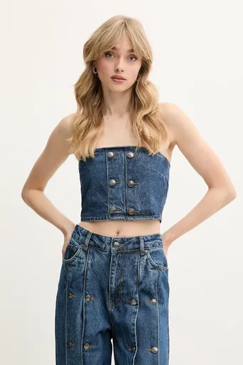 Džínový top Rotate