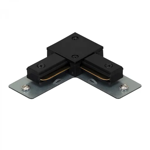 BRILONER Rohová spojka lištový systém 230V – 90 st., vysokonapěťový, 1-fázový, přisazený, černá 8004005