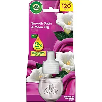 AIR WICK Electric náplň Jemný satén a Měsíční lilie 19 ml (8592326010617)