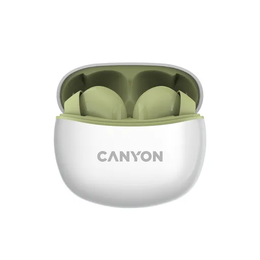 Canyon Bezdrátová stereo sluchátka True Wireless TWS-5 zelená