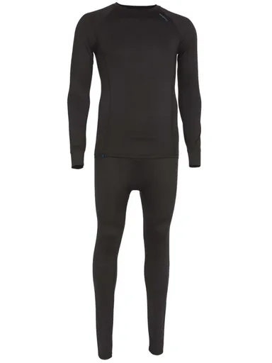 Kinetic termoprádlo base layer set black - s