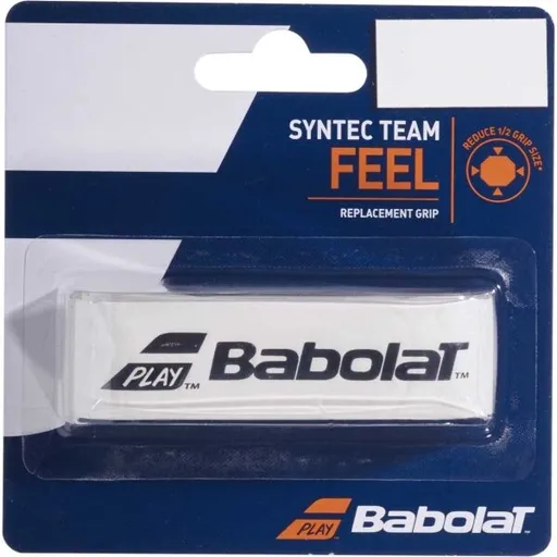 Babolat SYNTEC TEAM Tenisový grip, bílá, velikost