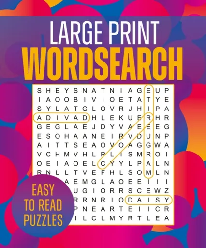Large Print Wordsearch - Eric Saunders