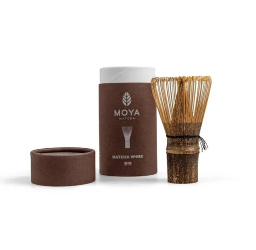 MOYA Chasen - tmavá bambusová metlička na matcha