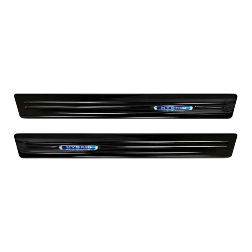 Prahové lišty Renault Clio 2020- (tmavé, lesklé)