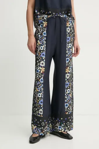 Hedvábné kalhoty MUNTHE FABERT