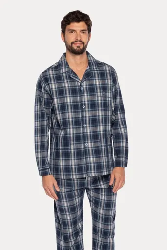 Pánské pyžamo FABIAN XL Tmavě modrá